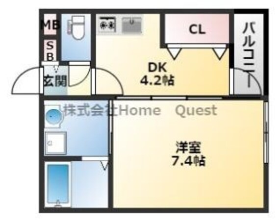 アリーバ上市の物件間取画像